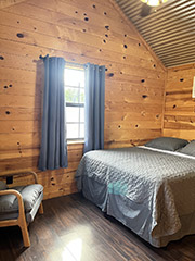 Rental Cabins Bedroom